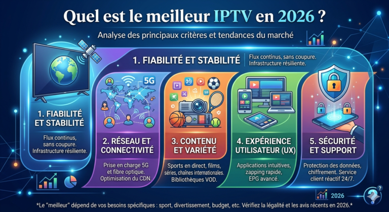 Quel est le meilleur IPTV en 2026